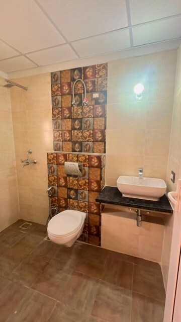 Bathroom in 2 BHK Apartment at Windlass River Valley, Harrawala – for Rent