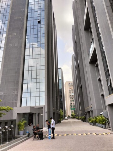  Office Space – Exterior View View at Goyal Titanium Business Park, Makarba - for Sale