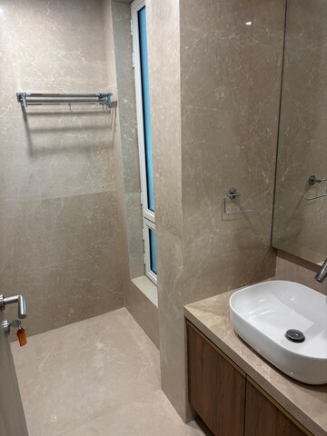 Bathroom in 3 BHK Apartment at K Raheja Vivarea, Mahalaxmi – for Rent
