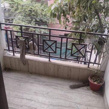 Balcony in 3 BHK Builder Floor at Malviya Nagar – for Rent