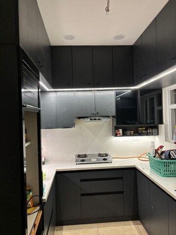 Kitchen in 3 BHK Apartment at Prestige Tranquil, Kokapet – for Rent