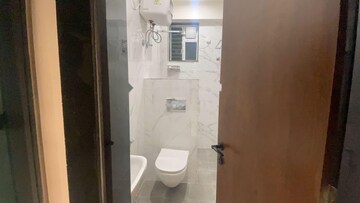 Bathroom in 3 BHK Apartment at Sarah Enclave, Borabanda – for Rent