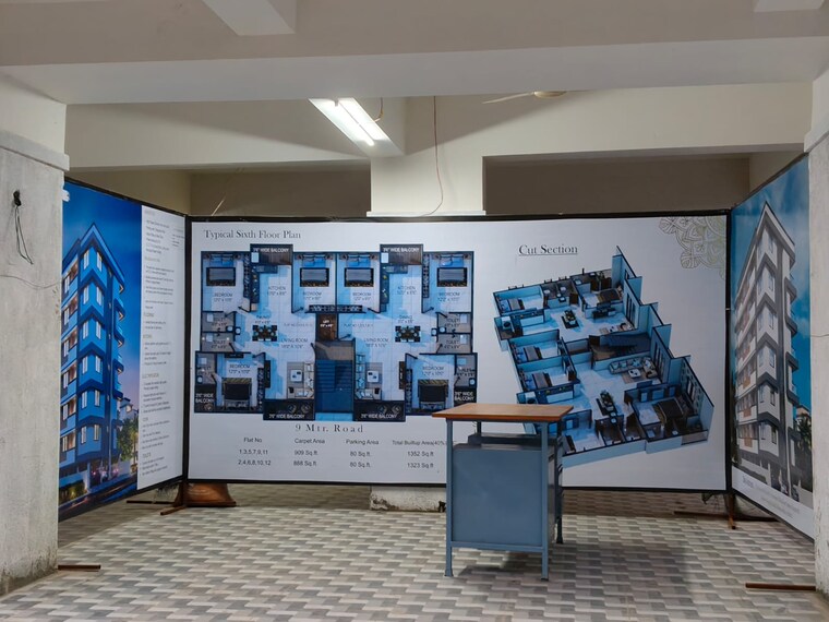 Room, indira nagar 2.5 Bedroom 1323 Sq.Ft. Apartment In Indira Nagar Nashik 9131371