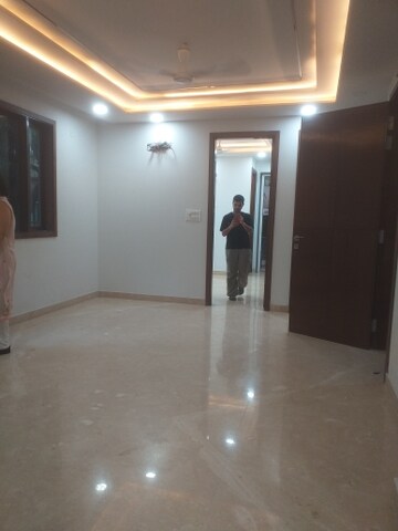 Living Room in 3 BHK Builder Floor at New Rajinder Nagar – for Rent