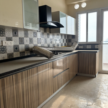 Kitchen in 4 BHK Apartment at Dasnac Burj, Sector 75 – for Rent