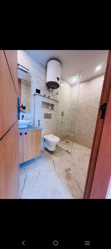 Bathroom in 4 BHK Builder Floor at Saket – for Rent