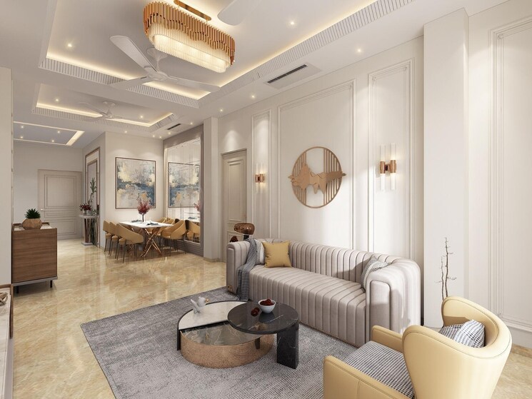 Living Room, indiabulls-sky-forest 3 Bedroom 3589 Sq.Ft. Apartment In Lower Parel Mumbai 9131546