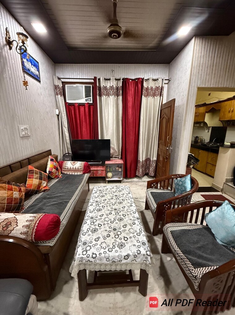 Living Room, dhakoli 3 Bedroom 900 Sq.Ft. Builder Floor In Dhakoli Zirakpur 9131554