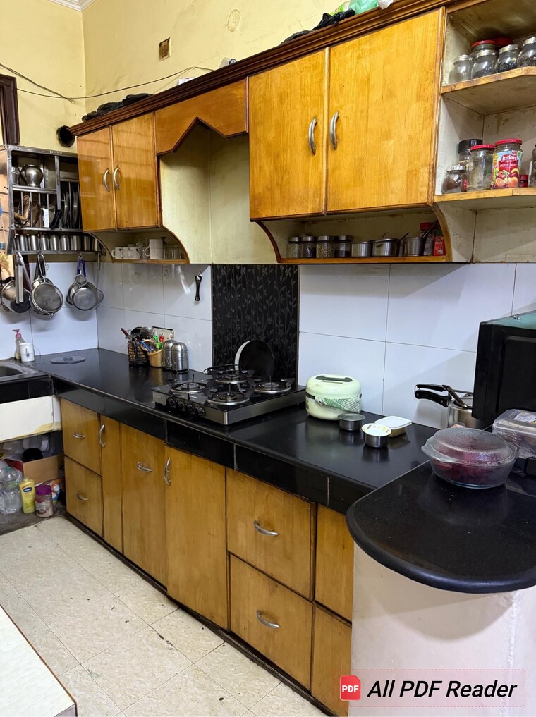 Kitchen, dhakoli 3 Bedroom 900 Sq.Ft. Builder Floor In Dhakoli Zirakpur 9131554