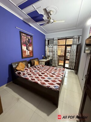 Bedroom in 3 BHK Builder Floor at Dhakoli – for Sale