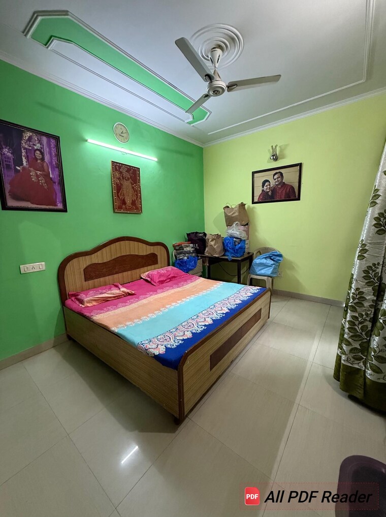 Bedroom, dhakoli 3 Bedroom 900 Sq.Ft. Builder Floor In Dhakoli Zirakpur 9131554