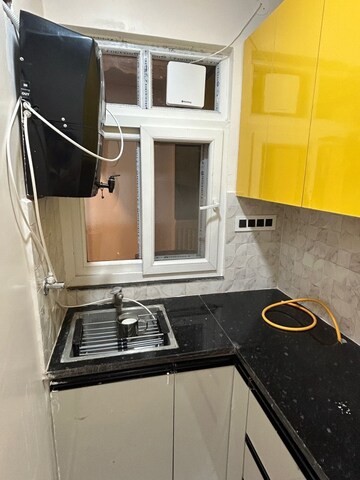 Kitchen in 1 RK Builder Floor at Saurabh Niwas, Sector 40 – for Rent