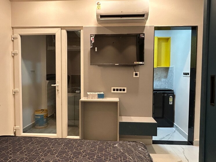 Master Bedroom, saurabh-niwas 1 RK 100 Sq.Ft. Builder Floor In Sector 40 Gurgaon 9131574