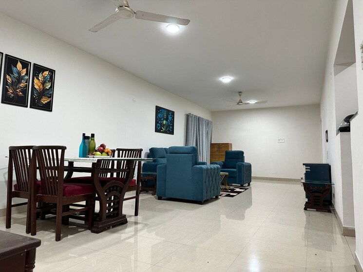 Living Room, pristine-zircon 3 Bedroom 1500 Sq.Ft. Apartment In Viman Nagar Pune 9131584