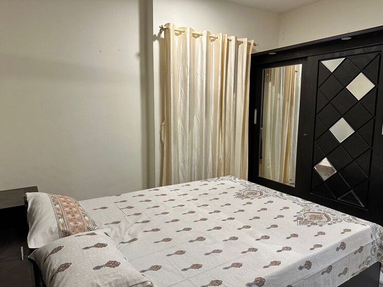 Bedroom, pristine-zircon 3 Bedroom 1500 Sq.Ft. Apartment In Viman Nagar Pune 9131584
