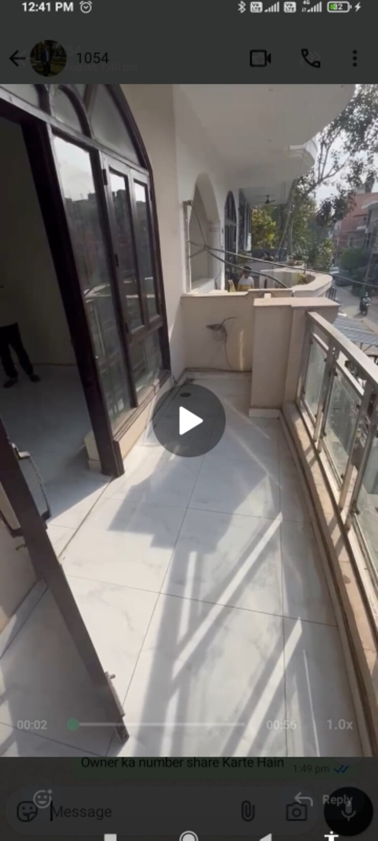 Balcony, greenwood-city 2 Bedroom 200 Sq.Ft. Builder Floor In Sector 40 Gurgaon 9131683