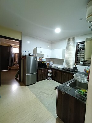 Kitchen in 3 BHK Builder Floor at Chattarpur – for Sale