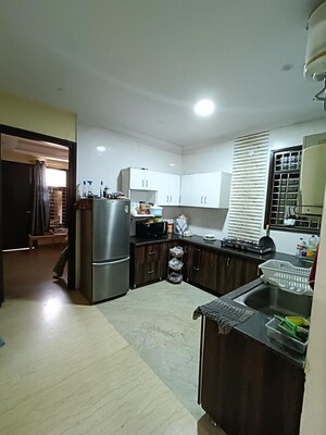 Kitchen in 3 BHK Builder Floor at Chattarpur – for Sale