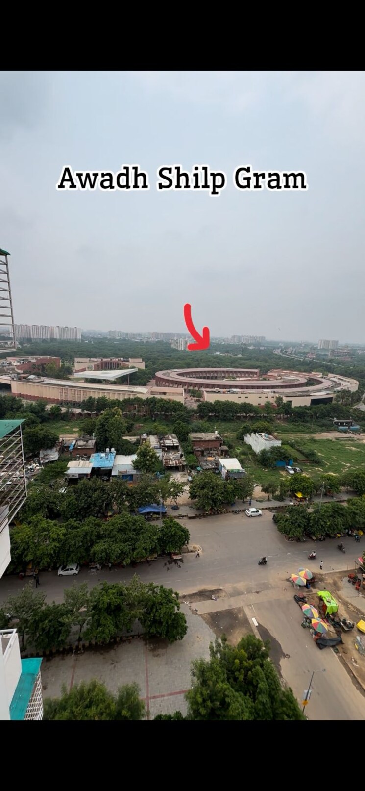 Exterior View, upavp-bhagirathi-enclave 3 Bedroom 1650 Sq.Ft. Apartment In Raebareli Road Lucknow 9131712