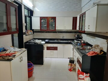 Kitchen in 3 BHK Apartment at Darode Jog Crossover County, Sinhagad Road – for Rent