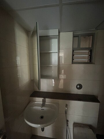 Bathroom in 2 BHK Apartment at Goyal Orchid Piccadilly, Thanisandra Main Road – for Rent