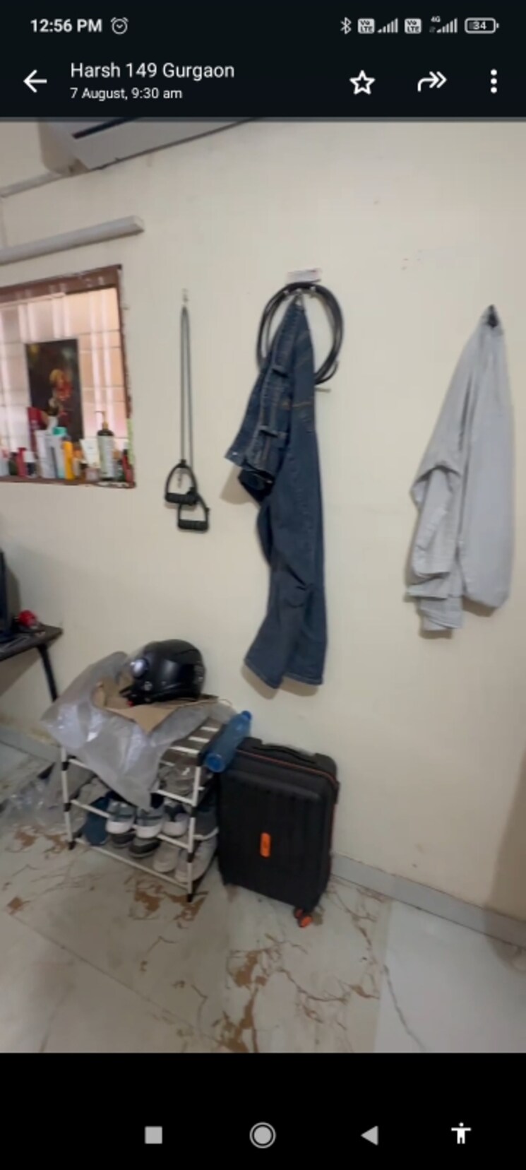 Master Bedroom, halwasiya-jalvayu-vihar 1 RK 180 Sq.Ft. Builder Floor In Sector 30 Gurgaon 9131794