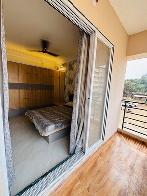 Balcony in 2 BHK Apartment at Mahaavir Pride, Dombivli East – for Sale