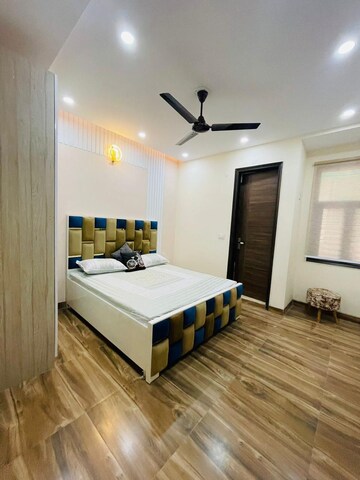 Bedroom in 3 BHK Builder Floor at New Ashiyana Apartment, Dwarka Mor – for Rent
