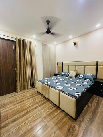 Bedroom in 3 BHK Builder Floor at New Ashiyana Apartment, Dwarka Mor – for Rent