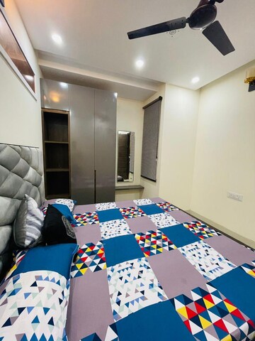 Bedroom in 3 BHK Builder Floor at New Ashiyana Apartment, Dwarka Mor – for Rent