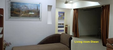 Bedroom in 3 BHK Apartment at Tanishq Apartment, Kharadi – for Rent