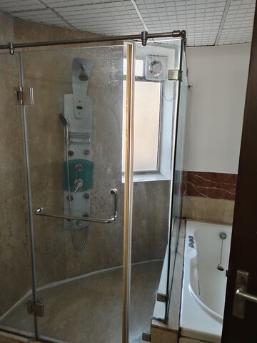 Bathroom in 3 BHK Apartment at Parsvnath Exotica, Sector 53 – for Rent