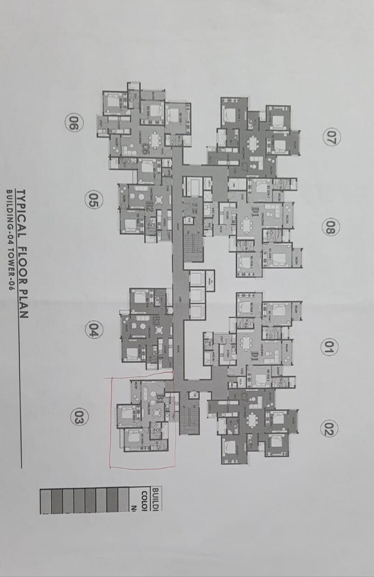 Floor Plan, prestige-lavender-fields 2 Bedroom 1018 Sq.Ft. Apartment In Varthur Bangalore 9131922