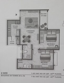 2 BHK Apartment For Sale in Prestige Lavender Fields