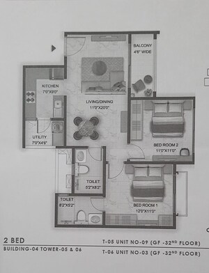 2 BHK Apartment For Sale in Prestige Lavender Fields, Varthur