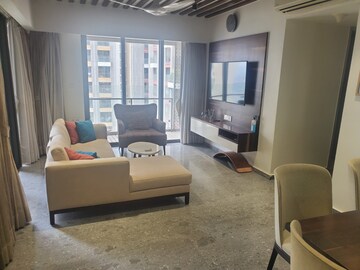 Living Room in 2.5 BHK Apartment at Lodha New Cuffe Parade, Wadala – for Rent