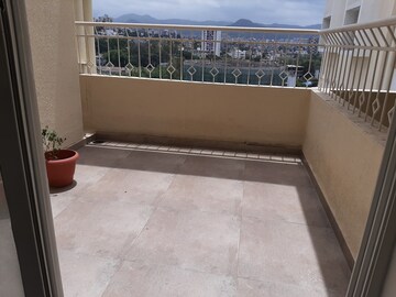 Balcony in 2 BHK Apartment at Paranjape Madhukosh Phase III, Dhayari – for Rent