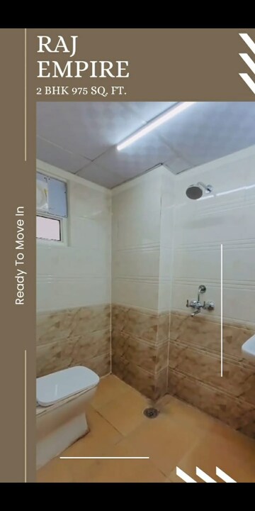 Bathroom in 2 BHK Apartment at Javin Raj Empire, Raj Nagar Extension – for Sale