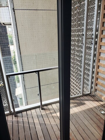 Balcony in 2.5 BHK Apartment at Lodha New Cuffe Parade, Wadala – for Rent
