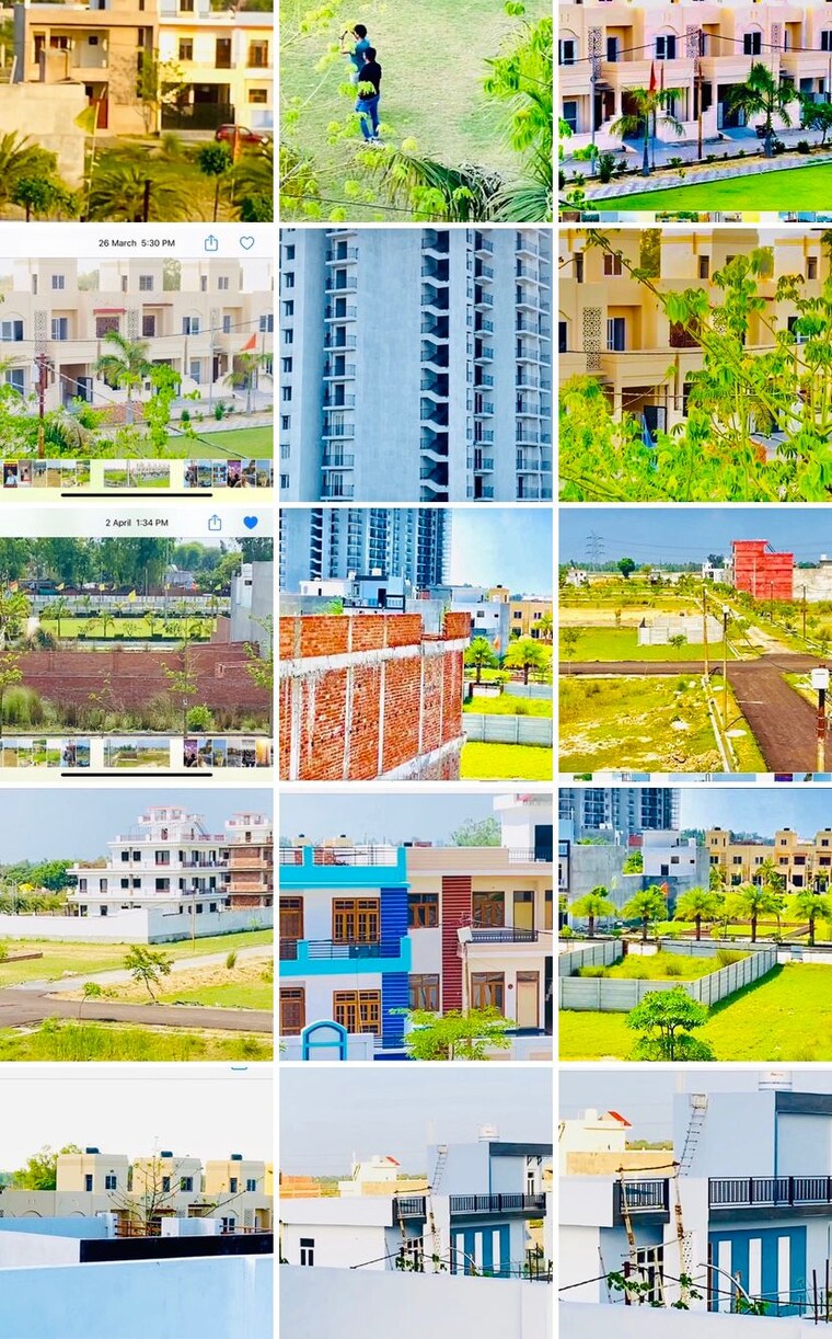 Exterior View, wing-lucknow-greens-villas  1713 Sq.Ft. Plot In Sultanpur Road Lucknow 9131929