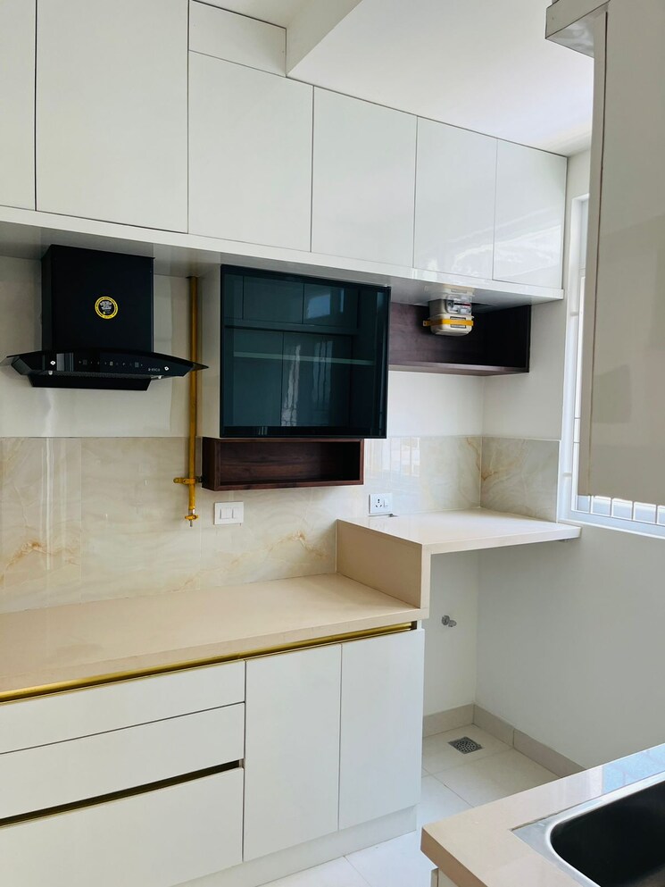 Kitchen, brigade-cornerstone-utopia 2 Bedroom 1097 Sq.Ft. Apartment In Varthur Bangalore 9131950