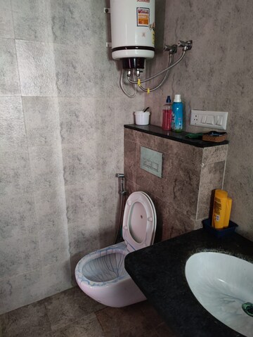 Bathroom in 2.5 BHK Apartment at Samriddhi Seven Heaven, Ranibagh – for Rent