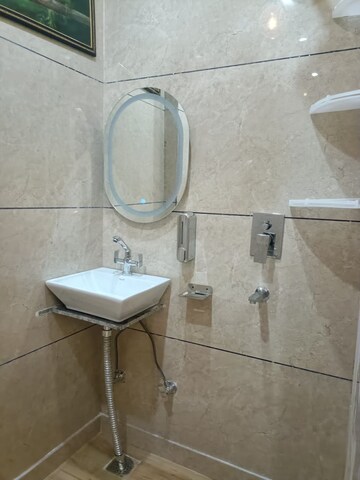 Bathroom in 2 BHK Builder Floor at Dwarka Mor – for Rent