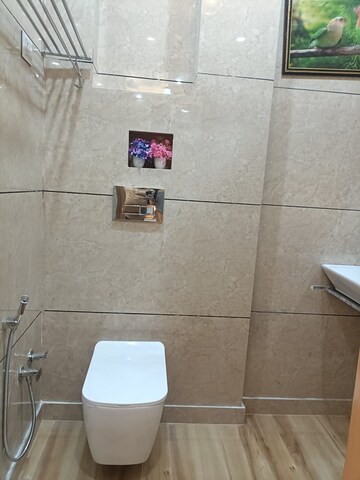 Bathroom in 2 BHK Builder Floor at Dwarka Mor – for Rent