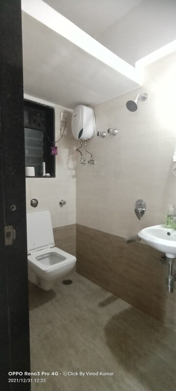 Bathroom in 2 BHK Apartment at MIG Colony, Worli – for Rent