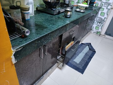Kitchen in 2 BHK Apartment at Nitishree Aura Chimera, Raj Nagar Extension – for Sale