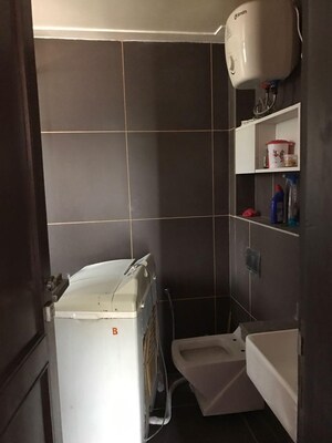 Bathroom in 3.5 BHK Apartment at Prabhu Apartments, Sector 21d – for Sale
