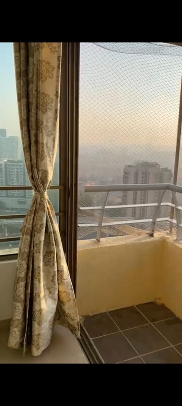 Balcony in 2.5 BHK Apartment at Oberoi Realty Splendor, Andheri East – for Rent