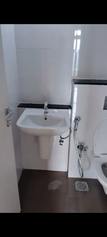 Bathroom in 3 BHK Apartment at Rustomjee Urbania, Thane West – for Rent