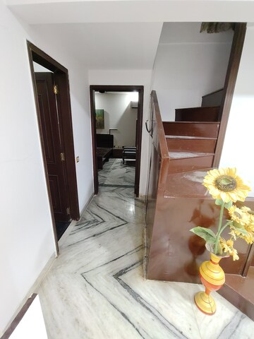 Staircase in 2 BHK Apartment at Shyam Saran Society, Koregaon Park – for Rent